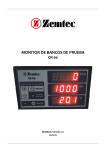 monitor de bancos de prueba cr-60