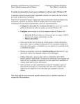 Creaci&oacute;n de manual de usuario para configurar red local entre