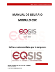 Manual Modulo CXC