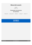 User`s Manual - Manual del Usuario