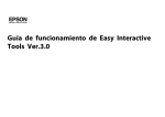 Operation Guide - Easy Interactive Tools Ver.3.0