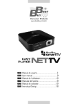 Manual Easy Player Net TV