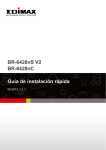 BR-6428nS V2 BR-6428nC Gu&iacute;a de instalaci&oacute;n r&aacute;pida