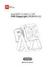 PAR StageLight (RGBAW-UV)