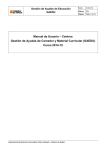 Manual de Usuario &ndash; Centros Gesti&oacute;n de Ayudas de Comedor y