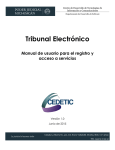 Tribunal Electr&oacute;nico