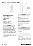 Sensor de Temperatura Inalámbrico (TS-S1)