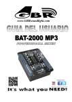 MIXER GBR BAT 2000 MP3