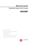 HDV04P - Videograbador digital móvil CENTER