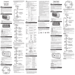 PE903 USER MANUAL Podomètre Marathon MODELE : PE903