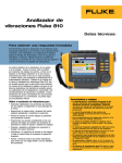 Analizador de vibraciones Fluke 810