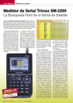 Medidor de Señal Trimax SM-2200 - TELE