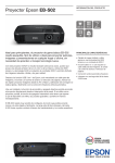 Proyector Epson EB-S02