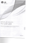 LG 22LV2520 Manual - Recambios, accesorios y repuestos