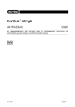 PLATELIA VZV IgM 48 PRUEBAS 72685 - Bio-Rad
