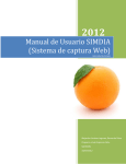 Manual de Usuario SIMDIA (Sistema de captura Web)