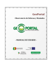 Versi&oacute;n 1.0 - GeoPortal Observatorio Dehesas y Montados