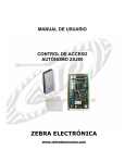 MANUAL CONTROLADOR ZA200