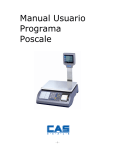 Manual Usuario Programa Poscale - CAS