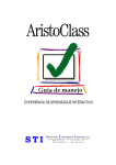 Manual de instalación y manejo del Software ARISTOCLASS.