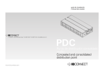 Punto de distribución consolidado oculto Concealed and