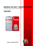 Descargar manual de usuario - Confort Plus 30 Kw