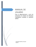 MANUAL DE USUARIO - Secretaría Distrital de Salud