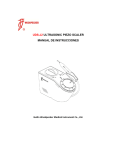 Manual de usuario Scaler Ultrasónico Mod. UDS-J2