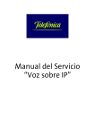 Manual Servicio Voz sobre IP
