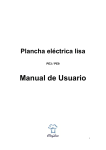 Manual de Usuario - Chef Line especialistas en maquinaria para