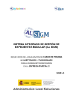 Casos de prueba Aceptaci&oacute;n