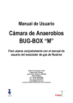 Cámara de Anaerobios BUG-BOX “M”