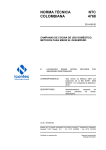 NTC 4768 - ICONTEC Internacional