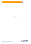 Certificado del cargador LMS