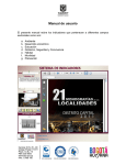 Consulte Manual de usuario - Secretaría Distrital de Planeación