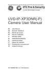 UVD-IP-XP3DNR(-P) Camera User Manual