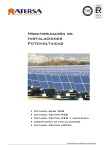 Monitorización de Instalaciones Fotovoltaicas