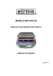 WP-ACS 30 Manual de usuario