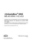 ME-AC-KNX-1-V2 Manual de Usuario