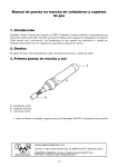 Manual de puesta en marcha de soldadores y sopletes de gas