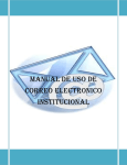 manual de uso de correo electronico institucional