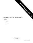 Triturador de desperdicios FD4-150 (ESP)