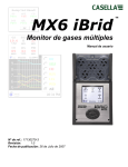 Monitor de gases múltiples