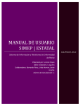 Manual de Usuario SIMEP | ESTATAL