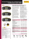 Comprobadores de instalaciones multifunción serie 1650