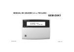 teclado gem-dxk1 - Innovamer Comunicaciones