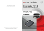 Descargar Manual Sintoninizador TDT-HD