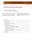 Manual de Instalación - Observatorio Astronómico Nacional de San