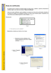 Rutas de certificados