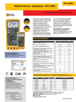 Multímetros digitales 187/189